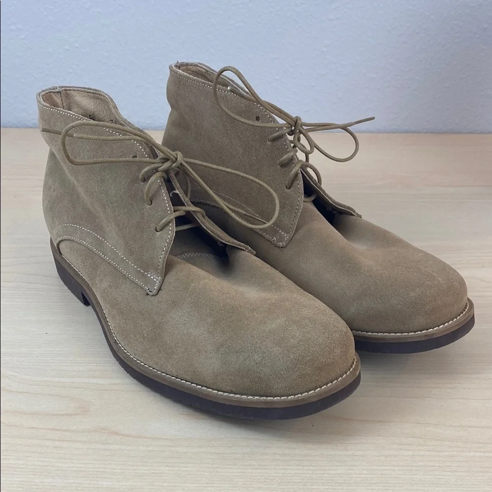 Hitchcock Kent Tan Suede Chukka Boot Size 9.5 Wide